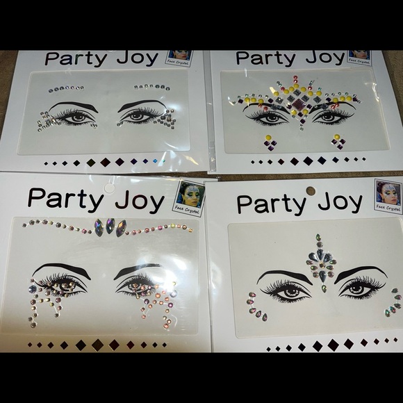 Lot 4 rave face stickers - Picture 2 of 7